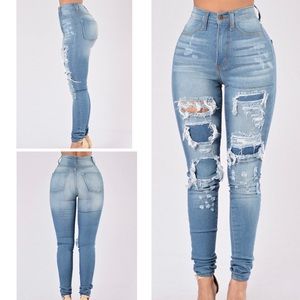 High Waist Skinny Jeans